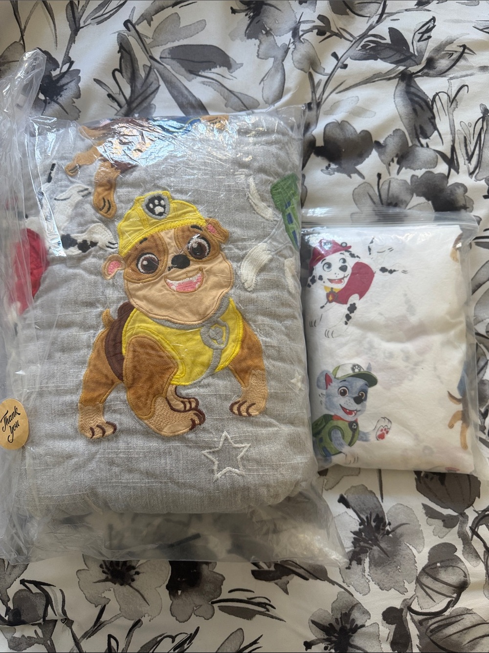 Pottery Barn Kids Paw Patrol Bedding Set